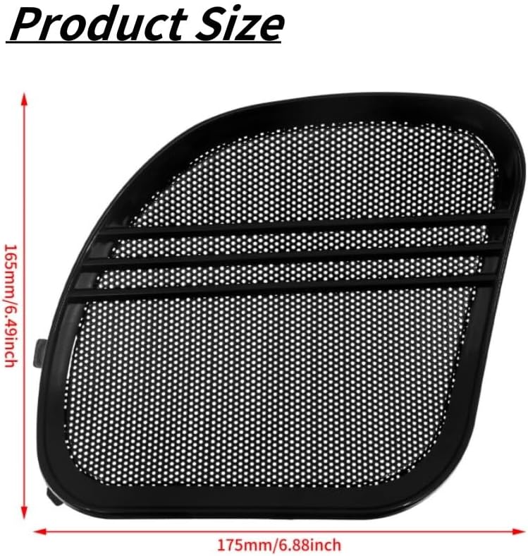 ya 23 10.7 baidi Front rectifier black speaker grille trim for Harley Road Glide 15-23-