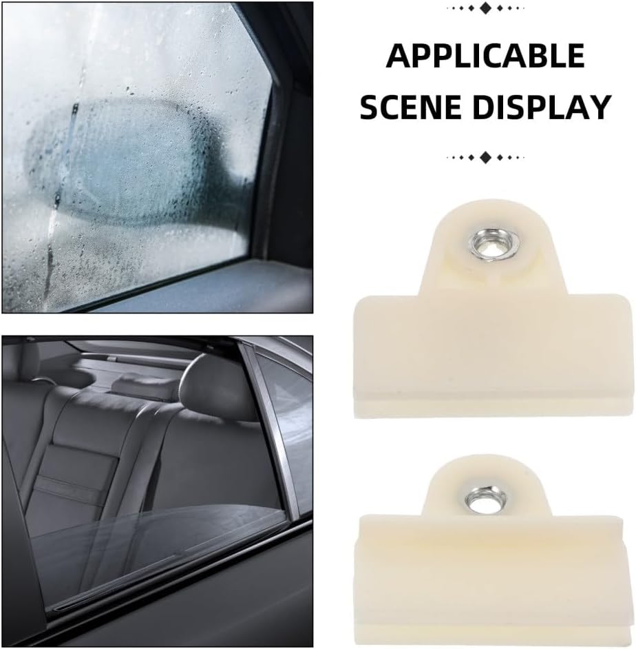 ya 4 8.14 1 Pair Window Door Regulator Glass Channel Clips Replacement for Window Door