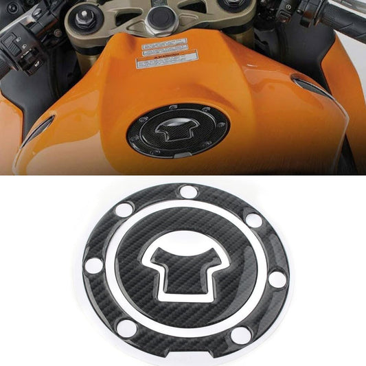 ya 4 8.10 Fit 03-15 for Honda CBR600RR Carbon Fiber Look Gas Tank Fuel Cap Cover Protector Pad