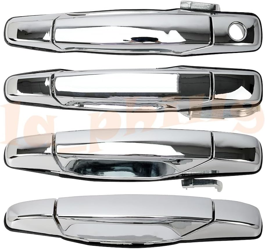 ya 9 10.24 4pcs Outer Door Handle Front Rear Left Right for Escalade Silverado for Sierra for Yukon