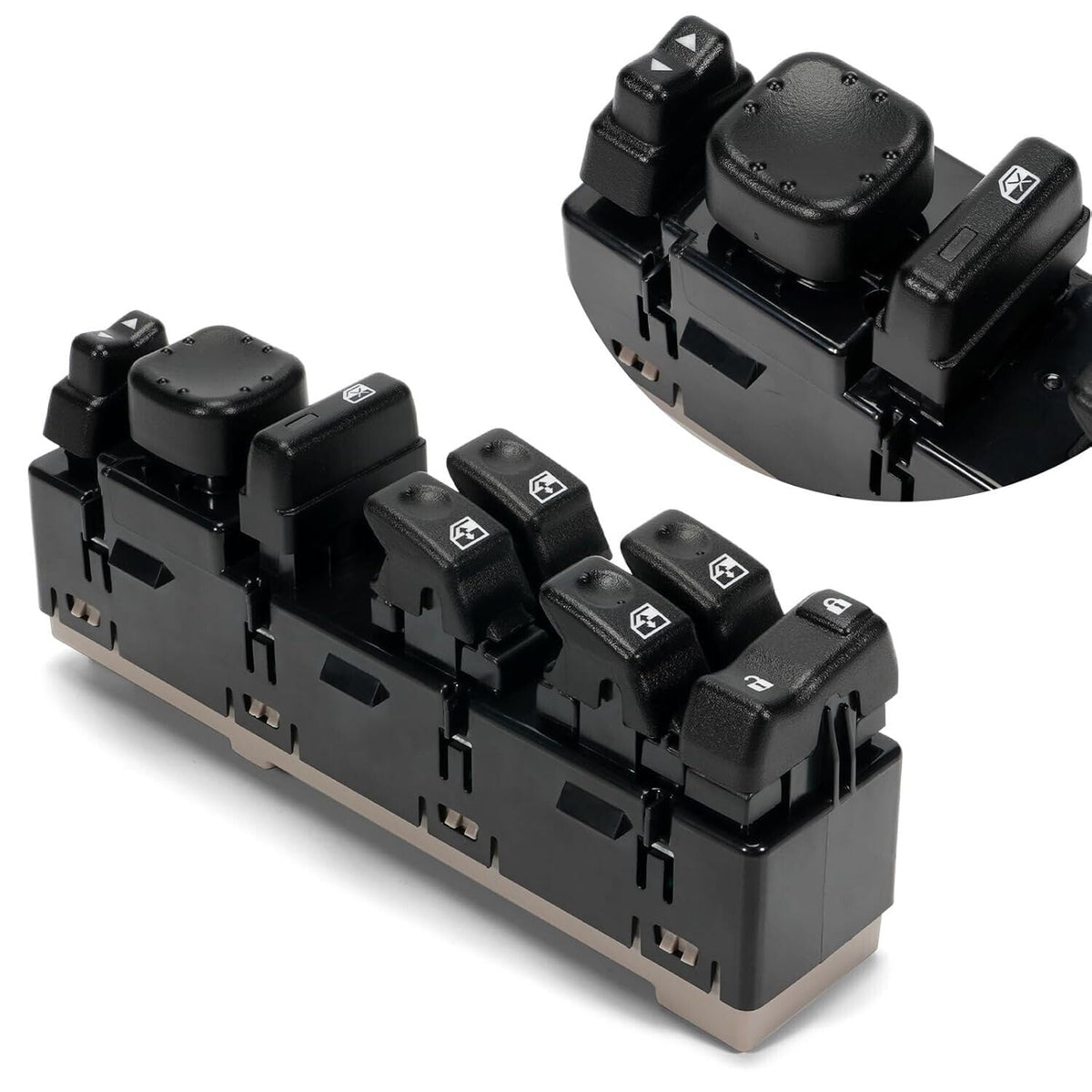 ya 5 8.10 15883323 901-075 Left Front Window Switch for Chevrolet for GMC for Sierra for Cadillac for Escalade