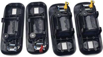 ya 4 8.8.2 Interior Chrome Front and Rear Left and Right Door Handle Set Suitable for Honda Odyssey CRV