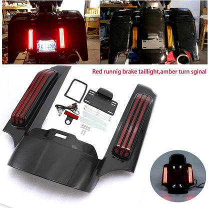 ya 23 10.7 baidi Fascia LED rear fender lights suitable for Harley Touring Electra Road Glide King 14+-