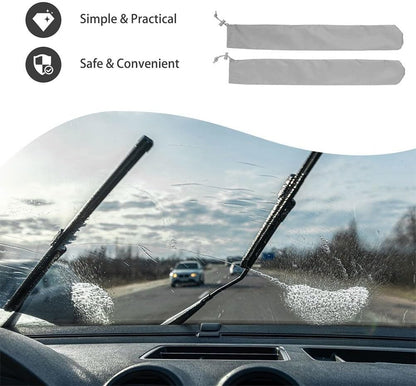 ya 6 8.14 2 Pairs Wiper Blade Covers Sleeves for Car Rv Windshield Protectors