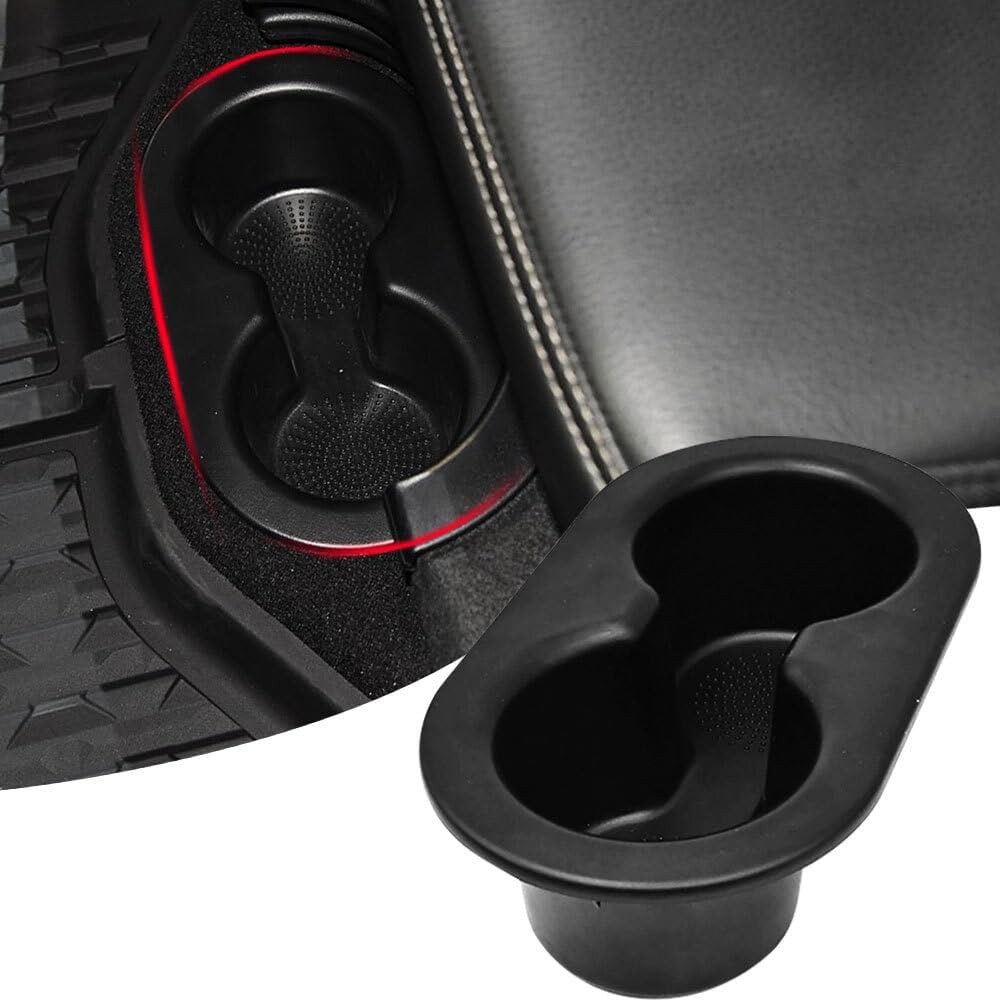 ya 6 8.24 baidi 5HD65DX9AC for 2005-2011 for Dodge Dakota for Ram Black Rear for SEAT Cup Holder Accessory