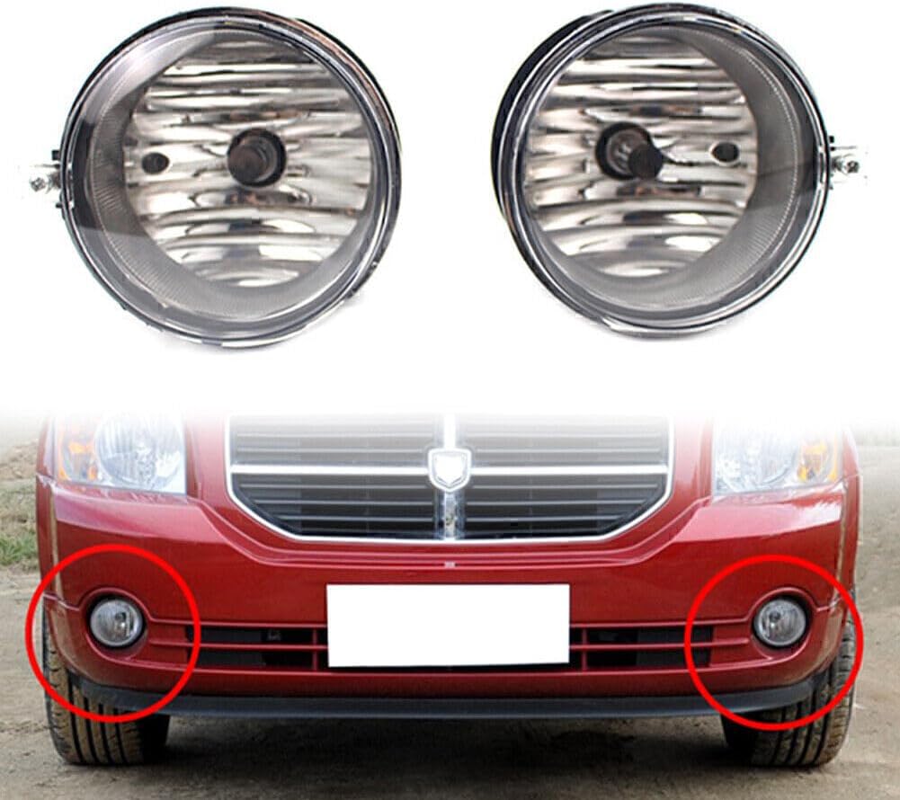 ya 4 8.24 baidi Fog Driving Light Lamp 4805857AA Pair Set of 2 Fit for Chrysler for Dodge for Jeep Car SUV