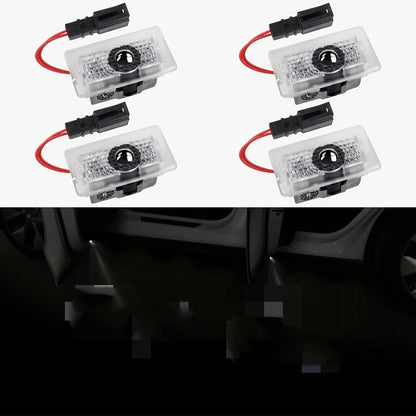 ya 4 8.8 4 Pack for Tesla Model Y 3 Door Shadow Light Projector Accessories 2017-2024