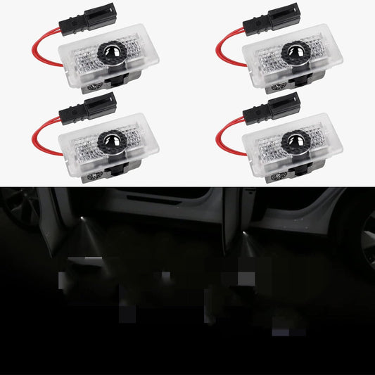 ya 4 8.8 4 Pack for Tesla Model Y 3 Door Shadow Light Projector Accessories 2017-2024
