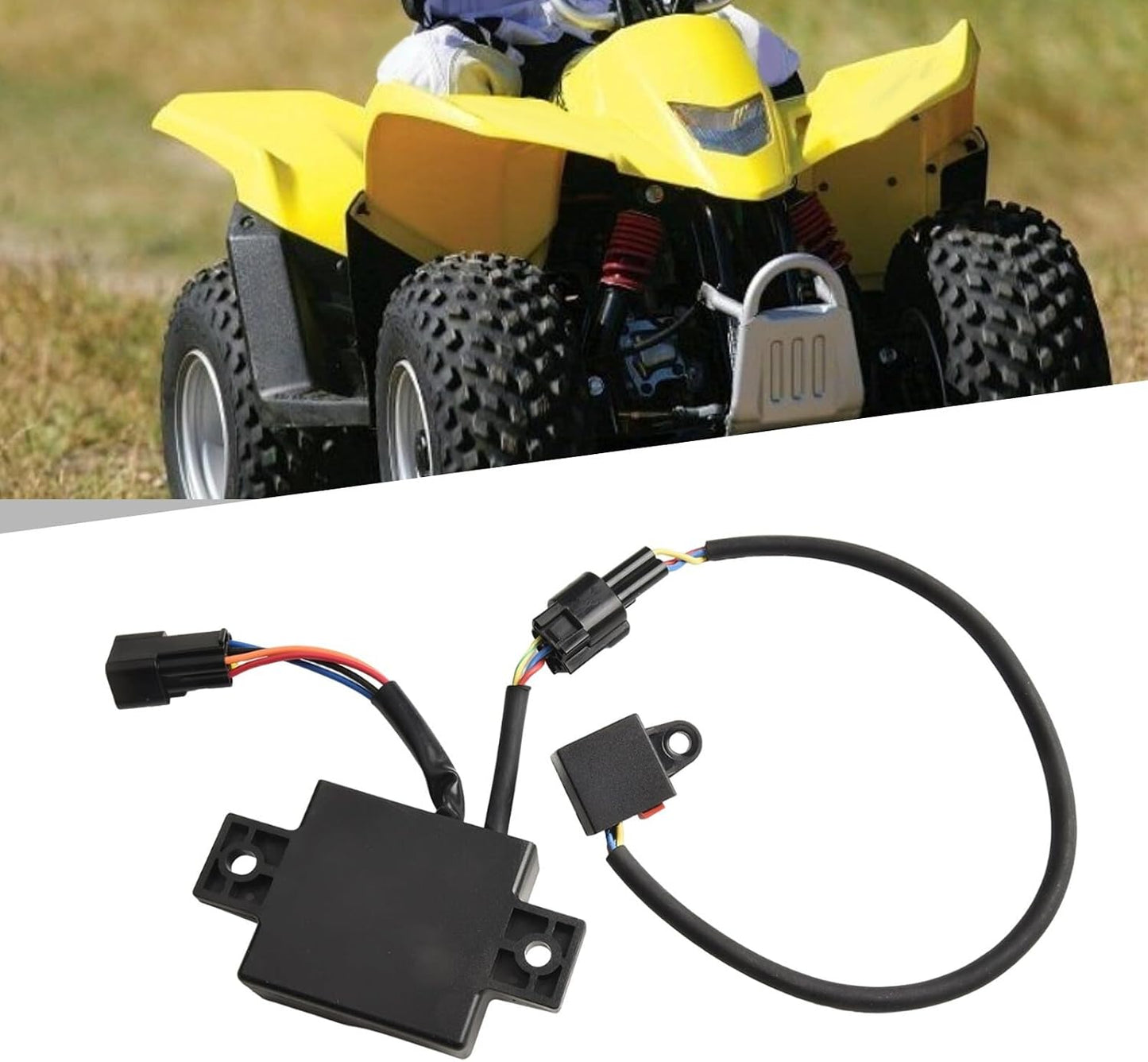 ya 5 8.10 CDIRev for IGNITION Box for for Suzuki LTZ50 Speed Limiter Removal Black Color