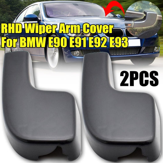ya 2 8.15 Front WINDSCREEN Wiper Arm Nut Cover Cap Fit for BMW 3 E90 E91 E92 E93 RHD 04-13