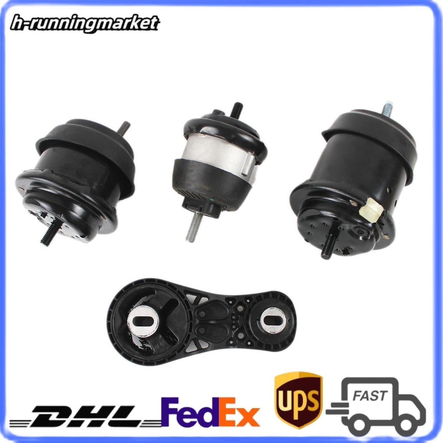 ya 2 8.15 Engine Motor Mount for 09-16 for GMC Acadia/ for Saturn Outlook 3.6L/ 09-17 for Buick / for Chevy