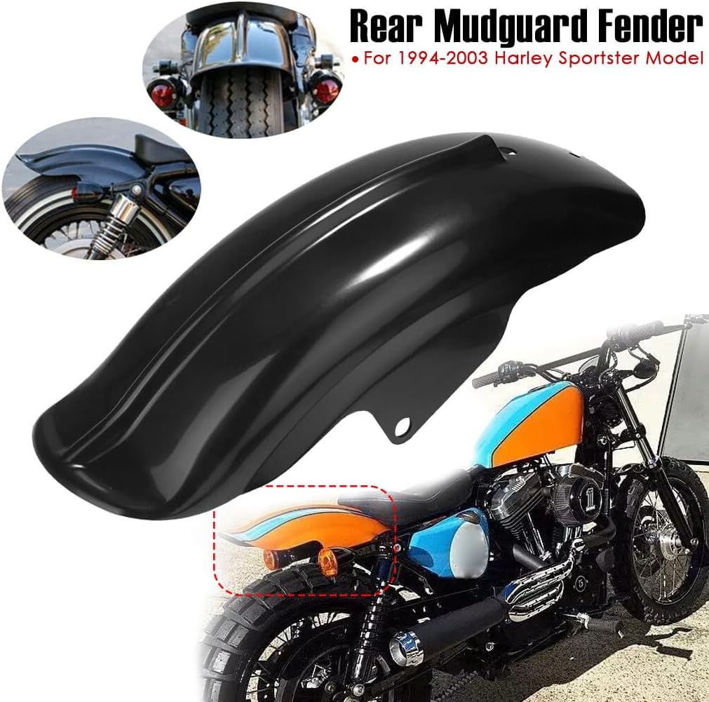 ya 7 8.24 baidi Universal Motorcycle Rear Fender Mudguard for Harley Chopper Bobber Cafe Racer