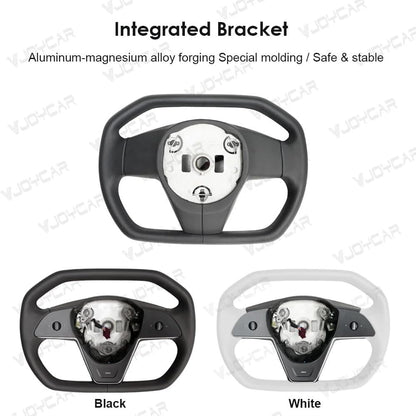 ya 16 10.20 baidi The latest Cybertruck steering wheel handle is compatible with Model Y 3.