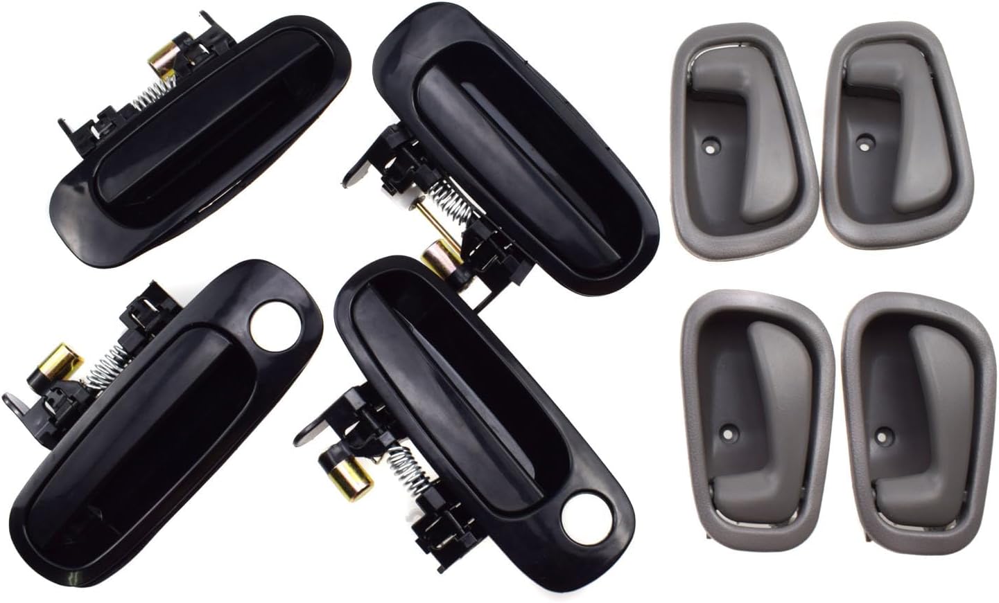 ya 5 8.10 Front and rear left and right exterior interior door handles for Toyota for Corolla 98-02 8 pieces