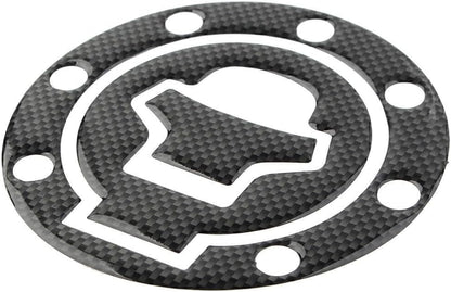 ya 4 8.10 Fit 97-03 GSXR-600/750/1000 Carbon fiber Gas Tank Fuel Cap Cover Protector Pad