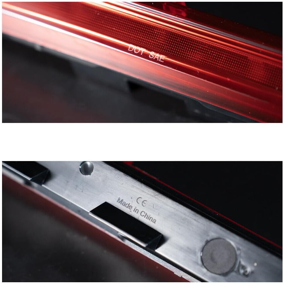 ya 7 8.24 baidi Center High Mount Red Lens LED Third Brake Light for 2022-2024 for Cadillac for Escalade 