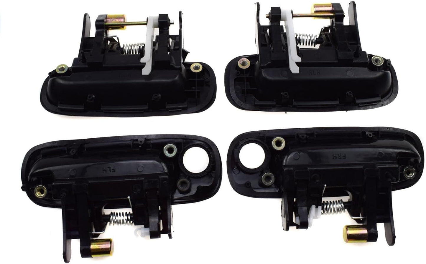ya 2 8.15 8Pcs Front Rear Black Outside Inside Door Handles for Toyota for Corolla 1998-2003
