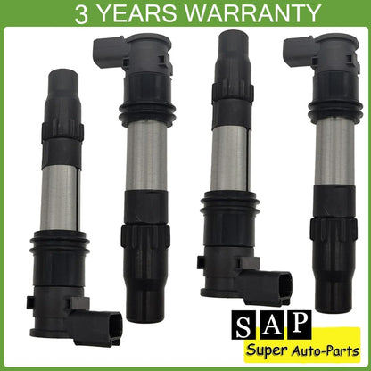 ya 9 10.24 Set of 4 Ignition Coils for Suzuki GSX-R600 GSXS750 GSX1250F 2010-15 129700-5330