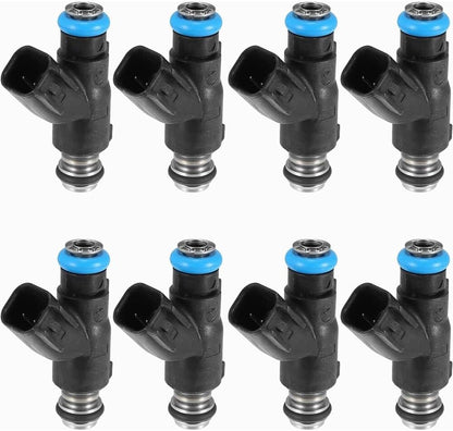 ya 10 9.16 baidi 8pcs New GM Fuel Injectors 12613411 for GMC for Chevrolet 4.8L 5.3L