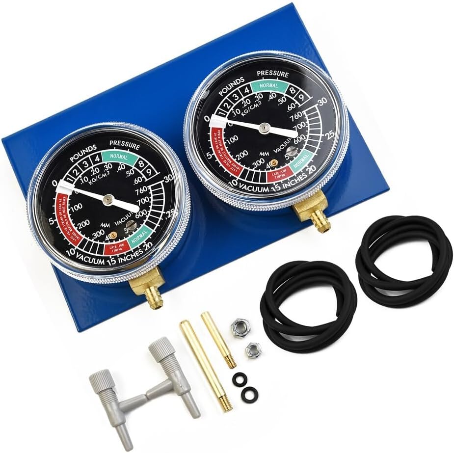 ya 23 10.7 baidi 2 Pcs Motorcycle Carburetor Carb Vacuum Gauge Balancer Synchronizer Tool-Hose