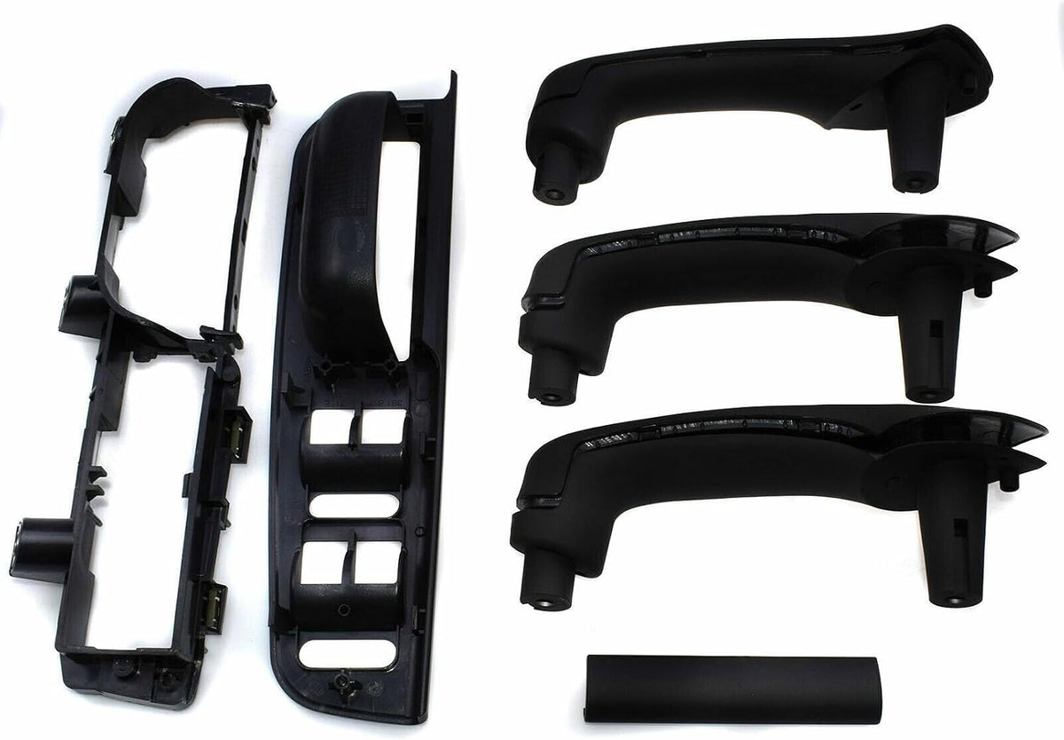 ya 14 9.20 zhengce Black Inner Door Handle Cover Bracket Grab Guard f for Ram e Decoration for-1