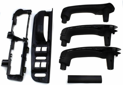 ya 14 9.20 zhengce Black Inner Door Handle Cover Bracket Grab Guard f for Ram e Decoration for-1