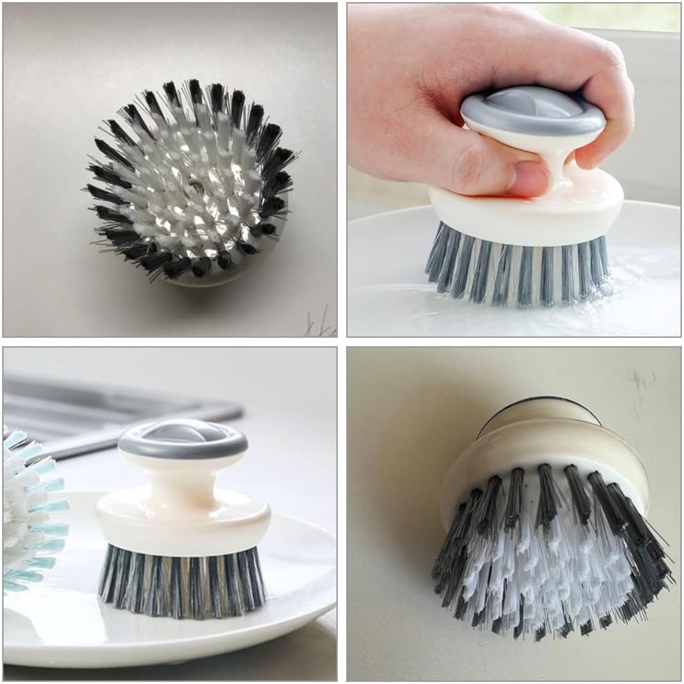 ya 26 10.21 baidi Small Kitchen Brush with Handle Kitchen Cleaning Brush Dish Brush Multi-use