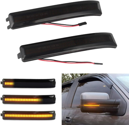 ya 3 8.24 baidi Sequential LED Side Mirror Dynamic Turn Signal Light for ford F-150 F150 Raptor
