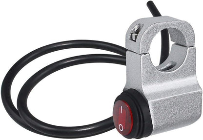 ya 4 8.14 7/8 ATV Handlebar Light Switch 12V Waterproof Handlebar Headlight On-Off Switch