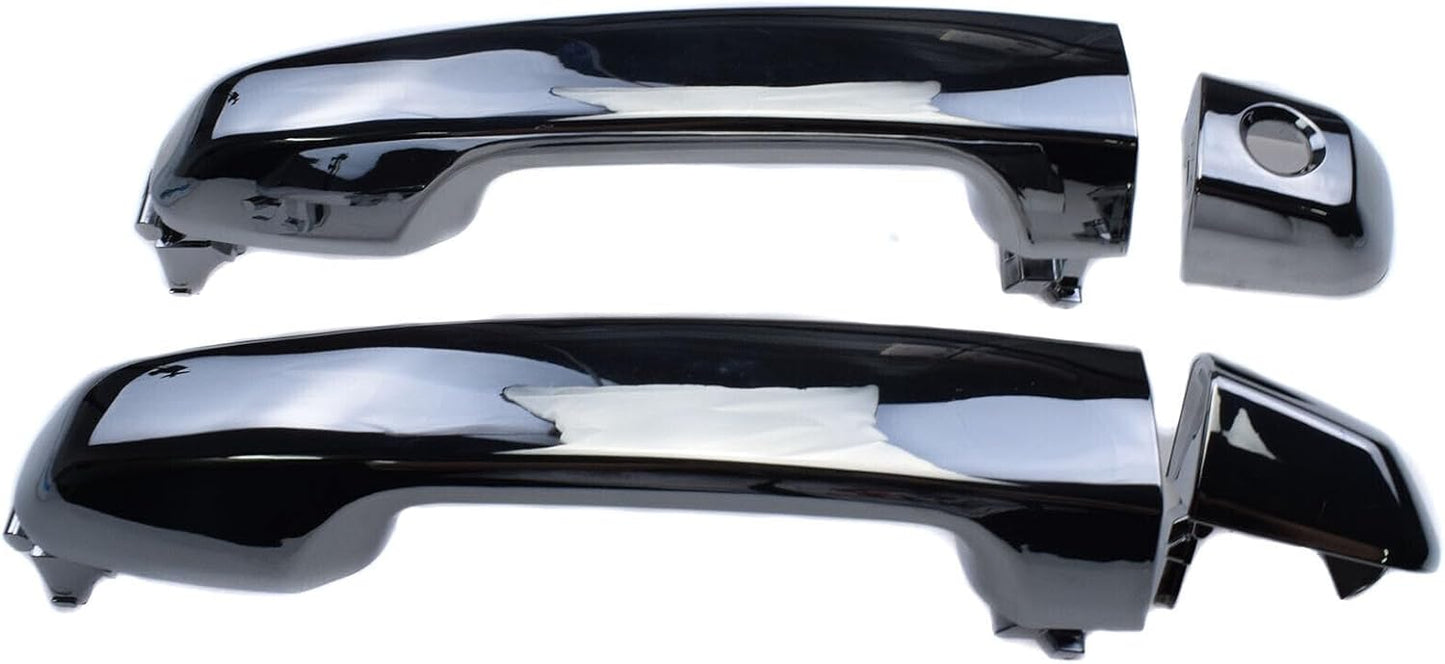 ya 2 8.15 2-Pack Front Exterior Door Handle Chrome Fits for Lexus GX460 for Toyota for 4Runner 