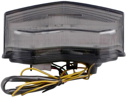 ya 10 9.16 zhengce LED Tail Lamp Taillight Running Light Smoke Lens Fit for Yamaha YZF R1 YZF-