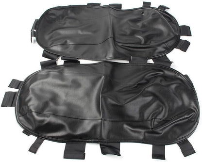 ya 12 10.8 baidi for Harley Touring Street Electra Glide 2014-up Black Saddlebag Lid Bra Covers