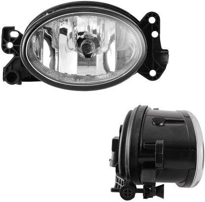 ya 10 9.16 zhengce 1Pair L&R Fog Lights Clear Glass Lens for Mercedes-Benz X164 GL320 GL450 GL