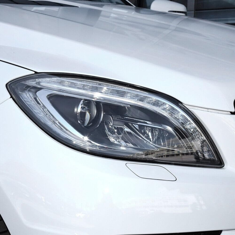 ya 11 9.14 zhengce 2pcs headlight headlamp lens cover transparent lampshade for Mercedes-Benz