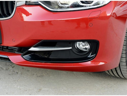 ya 4 8.14 Left side front fog lamp f for Ram e cover with silver decoration for BMW F30 3' 2012-15