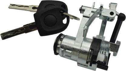 ya 5 8.10 Tailgate Rear Boot Lock Barrel w/ 2 Keys 1J6827297G for VW for Golf Lupo for SEAT Arosa