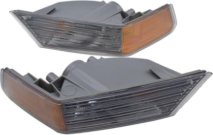 ya 4 8.14 Parking Lights Turn Signals Directional Lights Front Pair For 2007-2017 for Jeep Patriot 