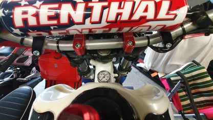 ya 13 9.15 baidi for Honda XR 200R 250R 400R 600R 230 250L 650R/L Handlebar Clamping Cover Holder