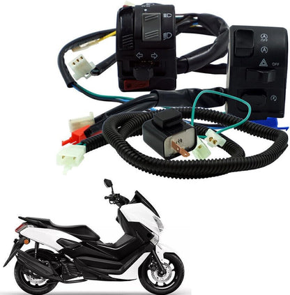 ya 4 8.14 22mm Horn Button Turn Signal Electric Fog Lamp Start Handlebar Controller Switch