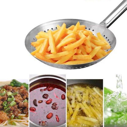 ya 14 9.20 baidi Thickened Frying Hot Pot Spatula Oil- Filter Spoon Food Basket Strainer for-2