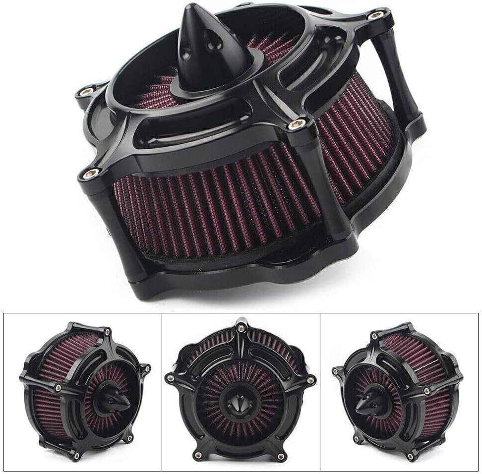 ya 10 9.16 zhengce Spike Turbine Air Cleaner Fit Sportster xl883 Low XL883L 2007-2019 US STOCK