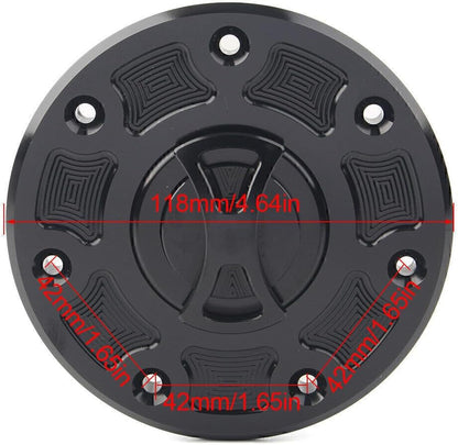 ya 9 10.24 for Kawasaki ZRX-1100 1999-2000 Motorcycle Oil Cover Keyless Fuel Tank Gas Cap
