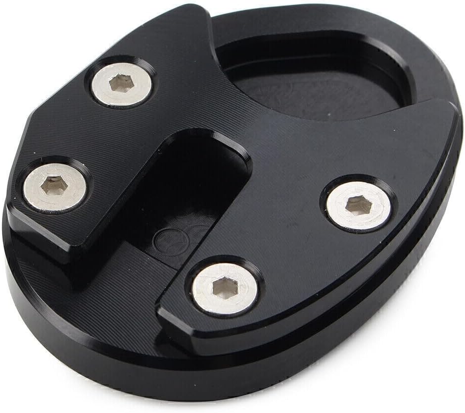 ya 2 8.15 Motor kickstand Foot Support Side Stand Pad Fit SYM MAXSYM TL500 19-2021 Black