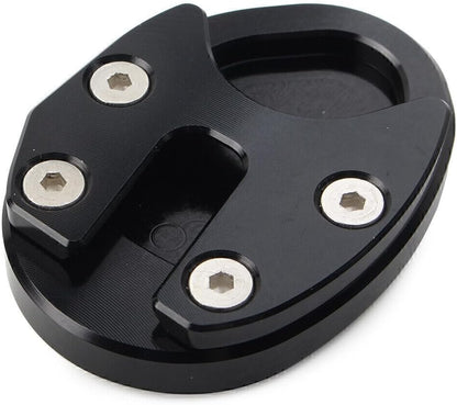 ya 2 8.15 Motor kickstand Foot Support Side Stand Pad Fit SYM MAXSYM TL500 19-2021 Black