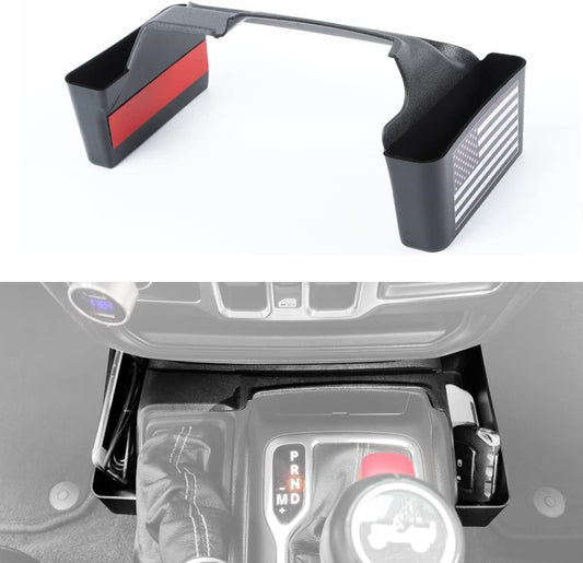 ya 5 8.10 For 2020-2025 for Jeep Gladiator Center Console Shifter Storage Box Gear Shift Trays