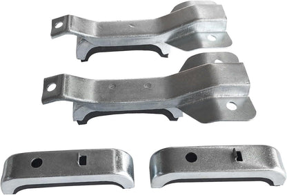 ya 2 8.15 Radiator Bracket Kit for 1967-1972 for Chevrolet for GMC Trucks C10 C20 4 Core Heavy Duty