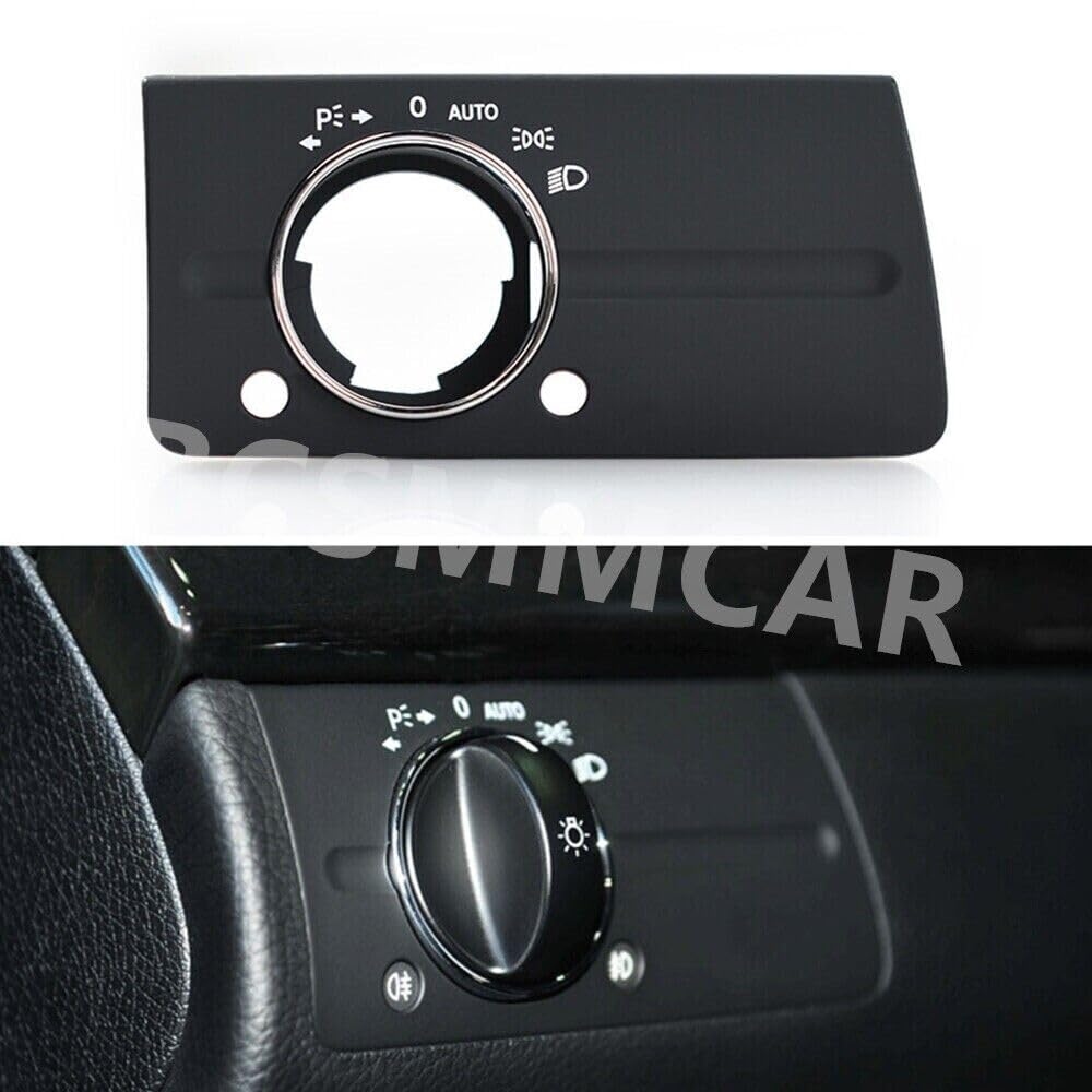 ya 4 8.8 Headlight Switch Panel Trim Cover Fit for 203-2008 for Mercedes-Benz E280 E300 W211
