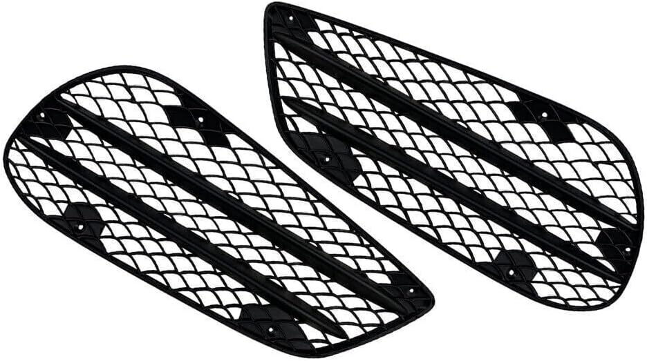 ya 2 8.15 2PCS Front Bumper Grill Fog Lamp Grille for Mercedes-Benz E Class W212 2013-2015