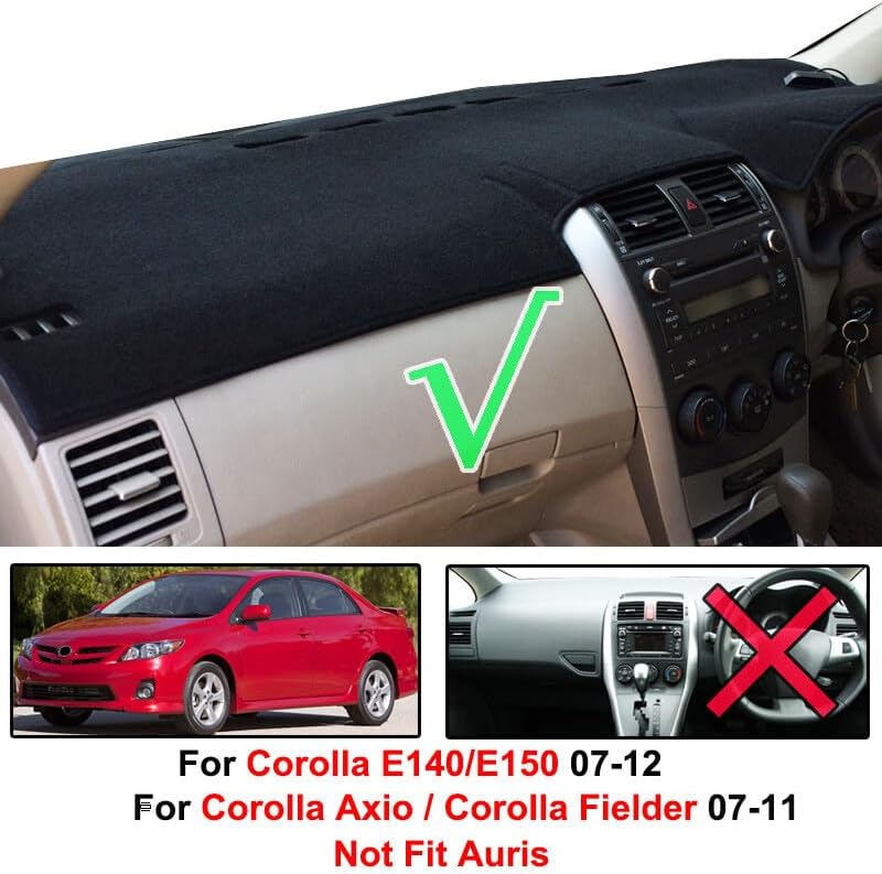 ya 7 8.24 baidi for Toyota for Corolla 2007-2012 2011 Dashboard Cover Dash Mat Dashmat Pad Protector