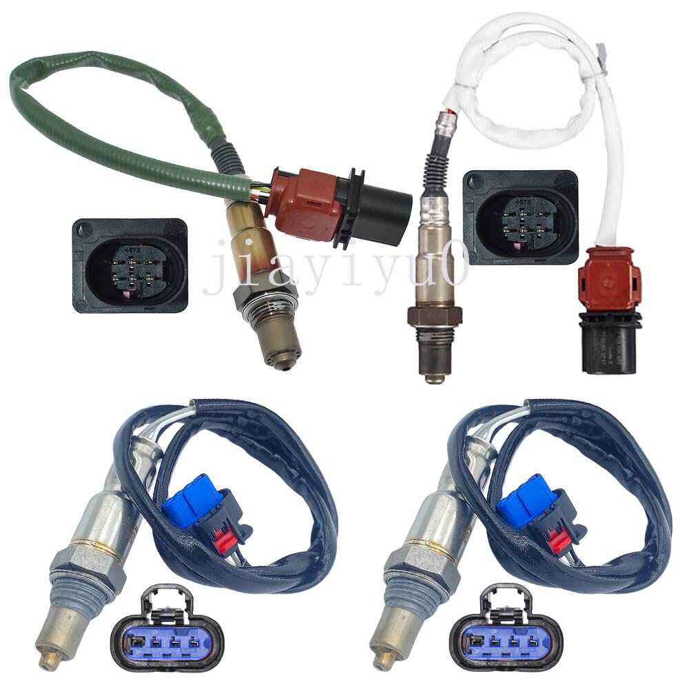 ya 4 8.8 4pcs Oxygen O2 Sensor 1&2 for 2018 2019 2020 for Ford F-150 2.7L Upstream+Downstream